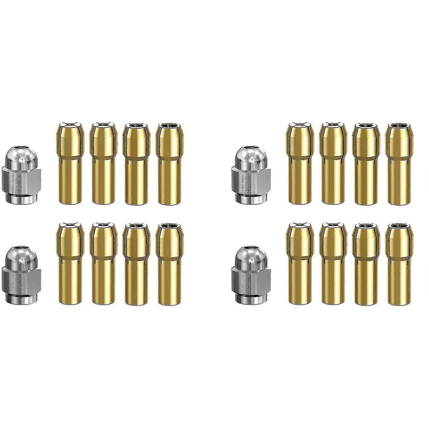 10pcs Brass Collet For Dremel,replacement 4485 Quick Change Rotary