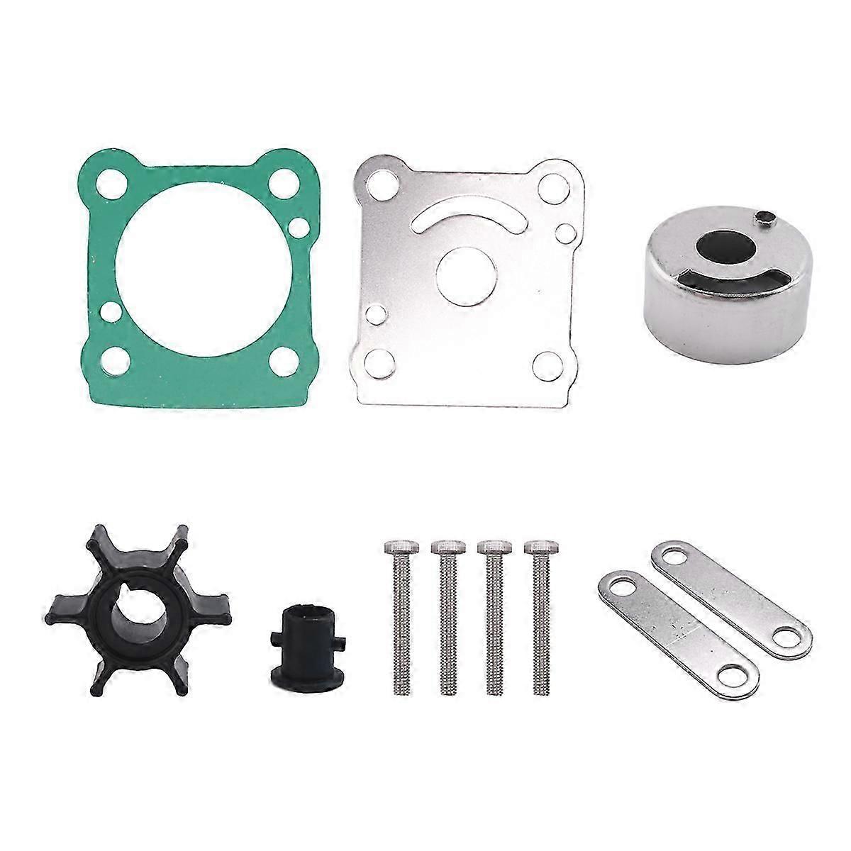 6G1-W0078-A1 Water Pump Impeller Repair Kit for Outboards 6 8 & Mercury Mariner 6C 6D 8C 11656M 11656T