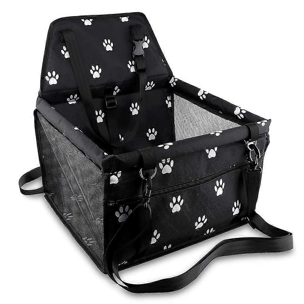 Pet to boucter seat for dog cat portable and breathing bag seat belt dog carrier fixed for traveling