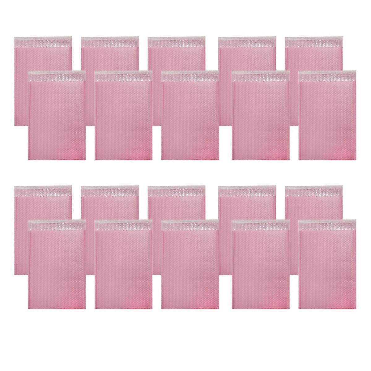 20PCS color bubble bag-pink-28*37+5cm