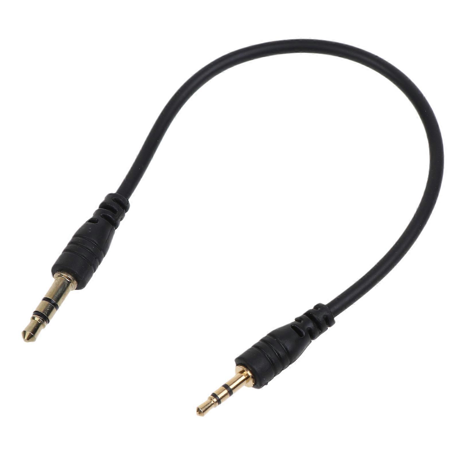 3.5mm to 2.5mm Audio Cable Jack Male to Male 2.5mm Jack Male Stereo Audio Aux Coiled Cord 3.5mm to 2.5mm Connector