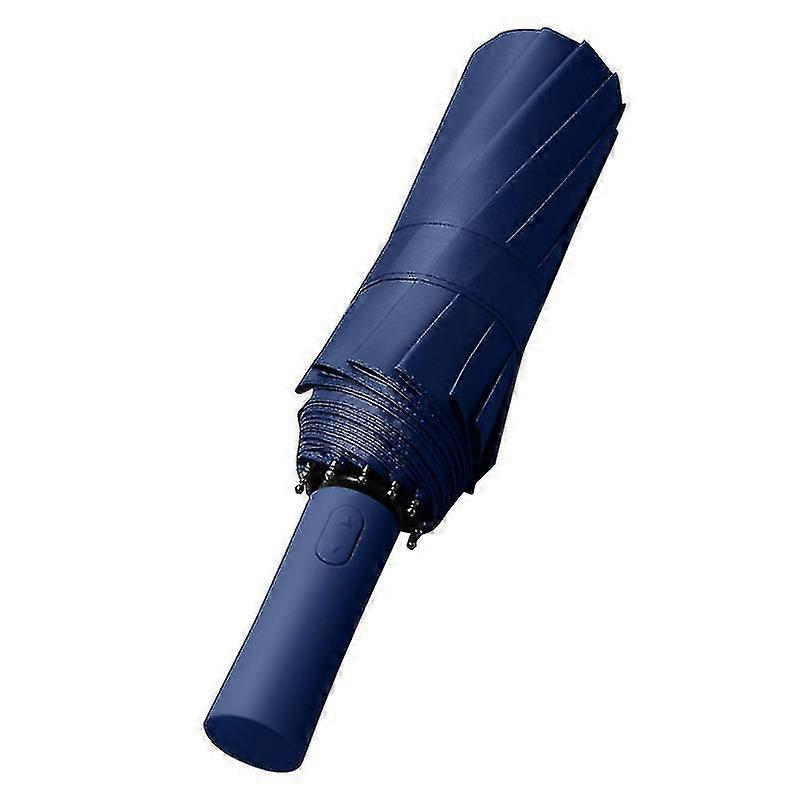 12 Bone Coated Fully Automatic Sunshade Umbrellas 30% Off Portable and Lightweight