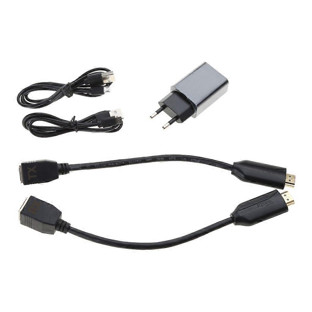HDMI-compatible Extension Cable HDMI-Rj45 TX RX Extender Integrated Soldering