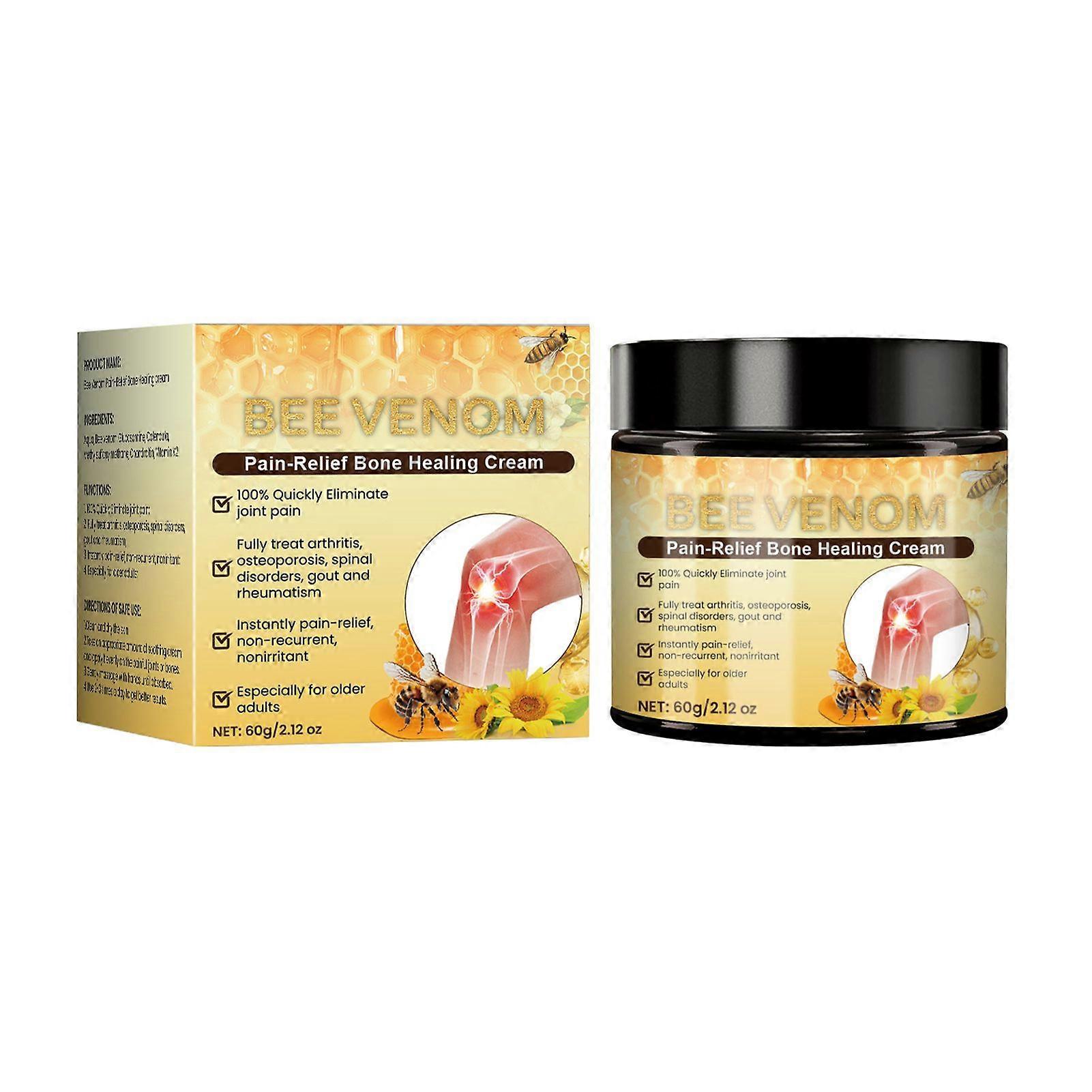 Body Joint Care Cream with Bee-Venom Relieve Pain Relieve Stiffness Massage Cream for External Use