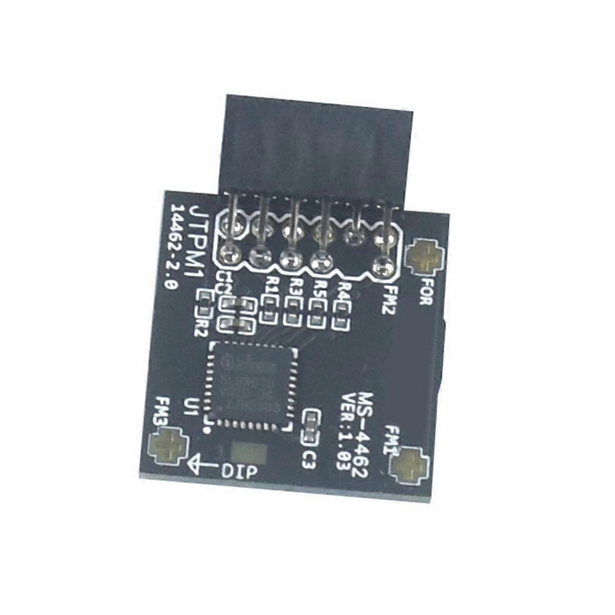 TPM 2.0 Encryption Security Module TPM MS-44462-SPI 12 Pin SPI TPM2.0 Security Module for Motherboa