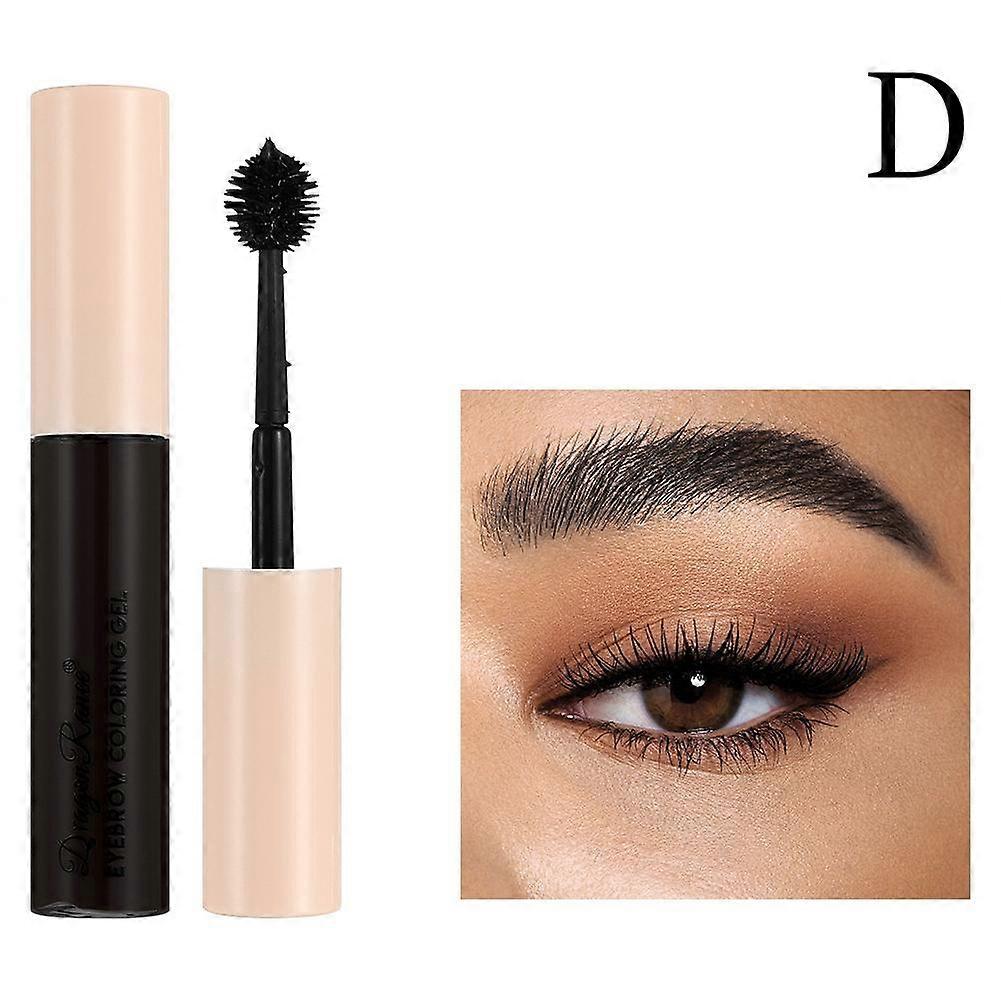 Black eyebrow cream (D) $ Wild eyebrow shaping cream transparent gel eyebrow gel dye eyebrow cream liquid eyebrow cream eyebrow raincoat 14g