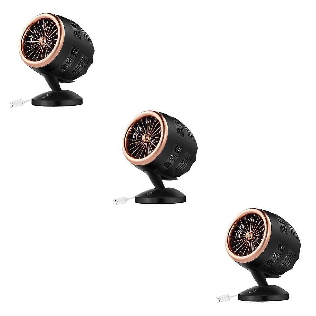 Pcs powered Desk Fan Mini Cooling Fan Speeds Handheld for Home Office