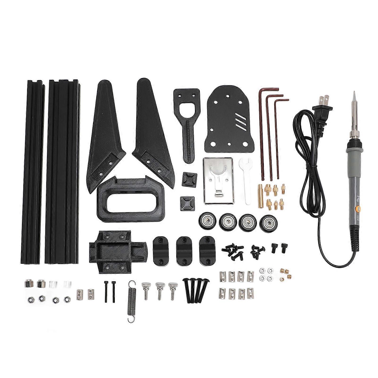 Heat Set Insert Brass Nuts M2 M3 M4 M5 M6 M8 Threaded Inserts 3D Printer Press Heat Insert Tool