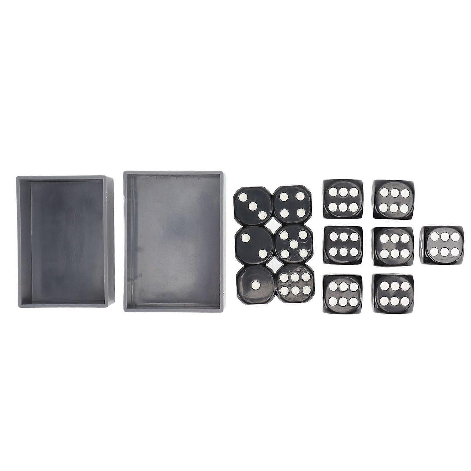 Magnetism Tricks Dices Set Amazing Stage Perform Conjuring Tricks Props with Storage Box