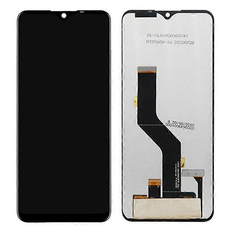 متوافق مع شاشة Oukitel C19 Pro OEM Grade S LCD وجزء استبدال تجميع محول الأرقام (بدون شعار)