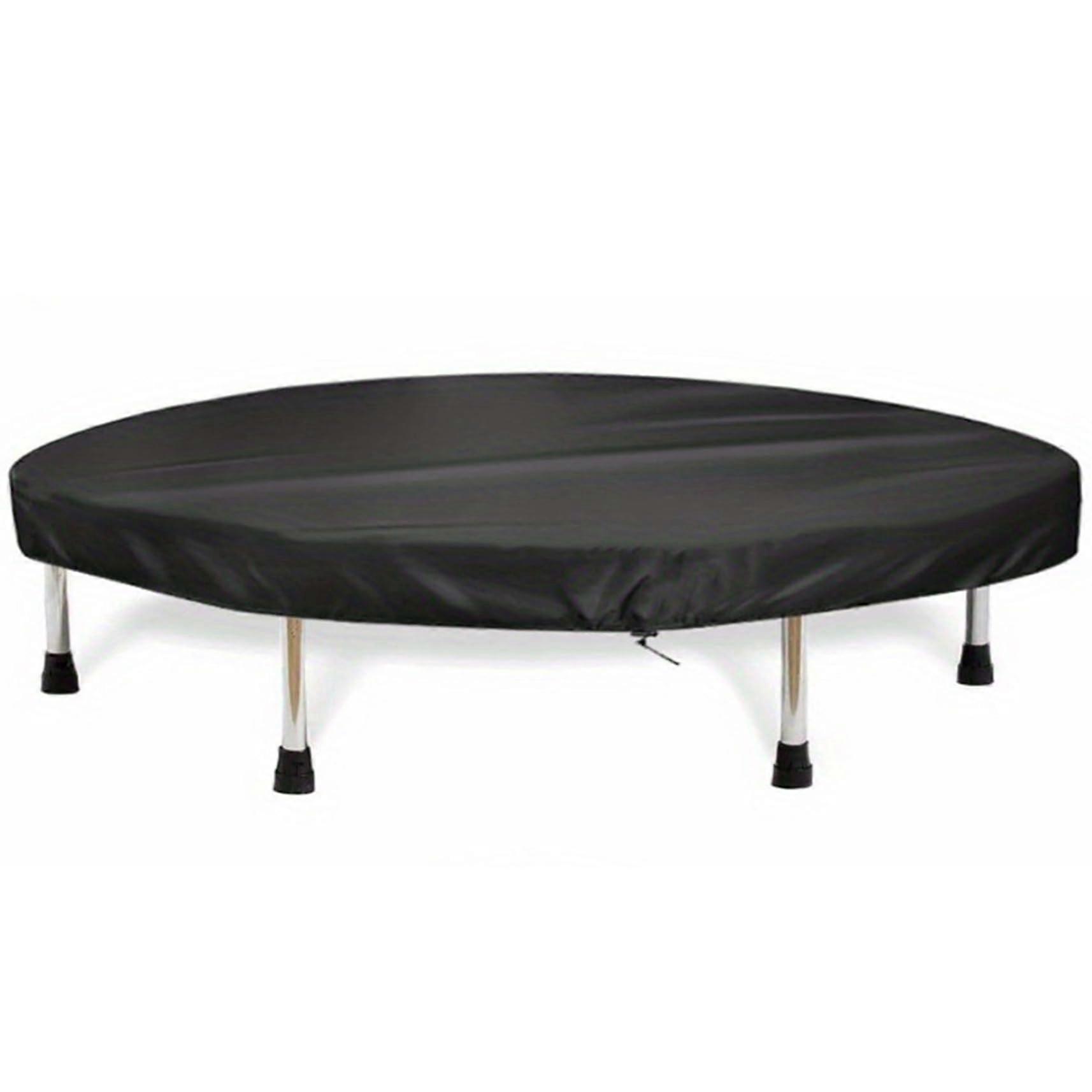 Mini Trampoline Cover 36x4 Inch Waterproof Dustproof 210D Material with Drawstring for Jumping Bed Protection