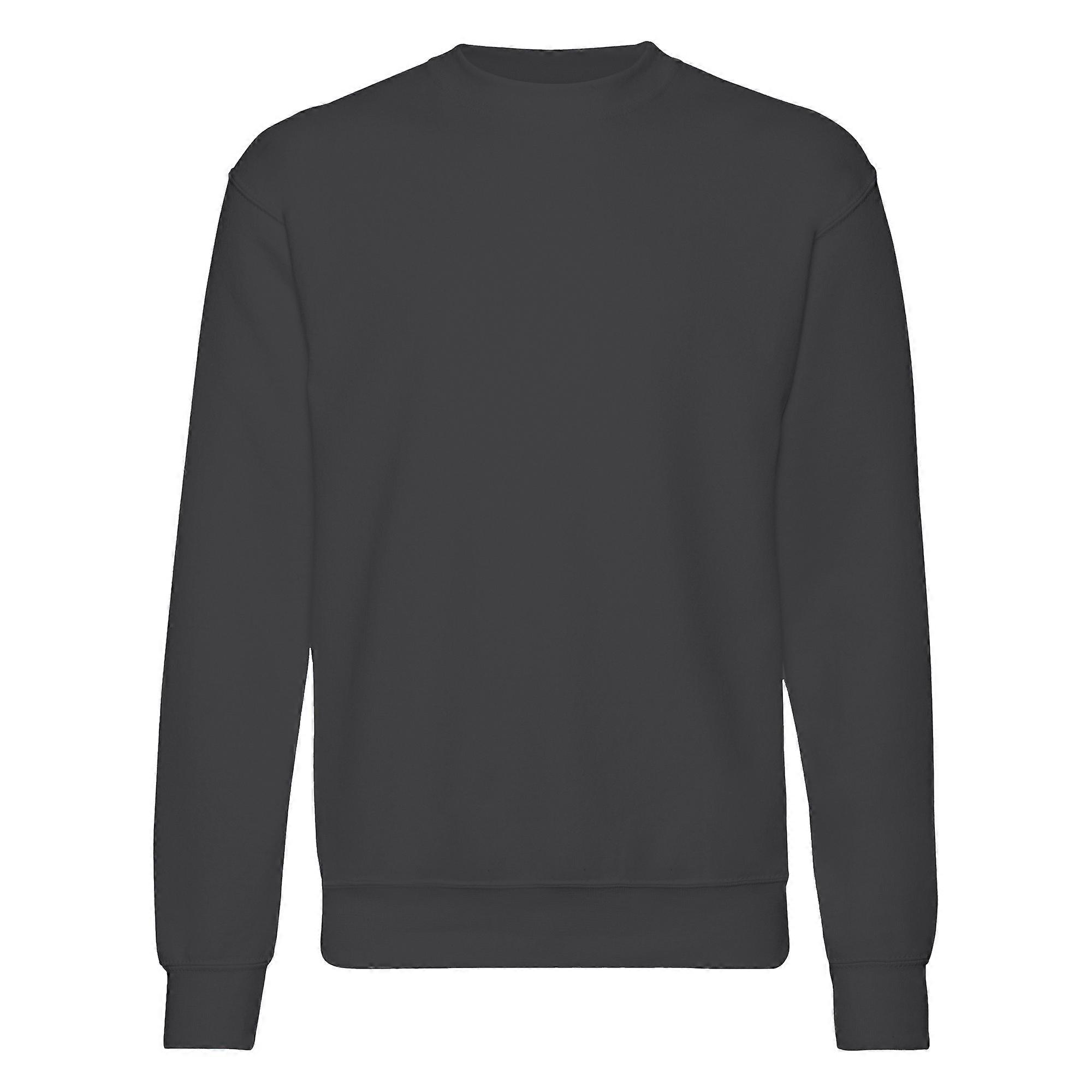 Fruit Of The Loom Men's Belcoro® Yarn Sweatshirt - 100% Cotton, Set-in Sleeve, Machine Wash (White, 3XL) - View #9