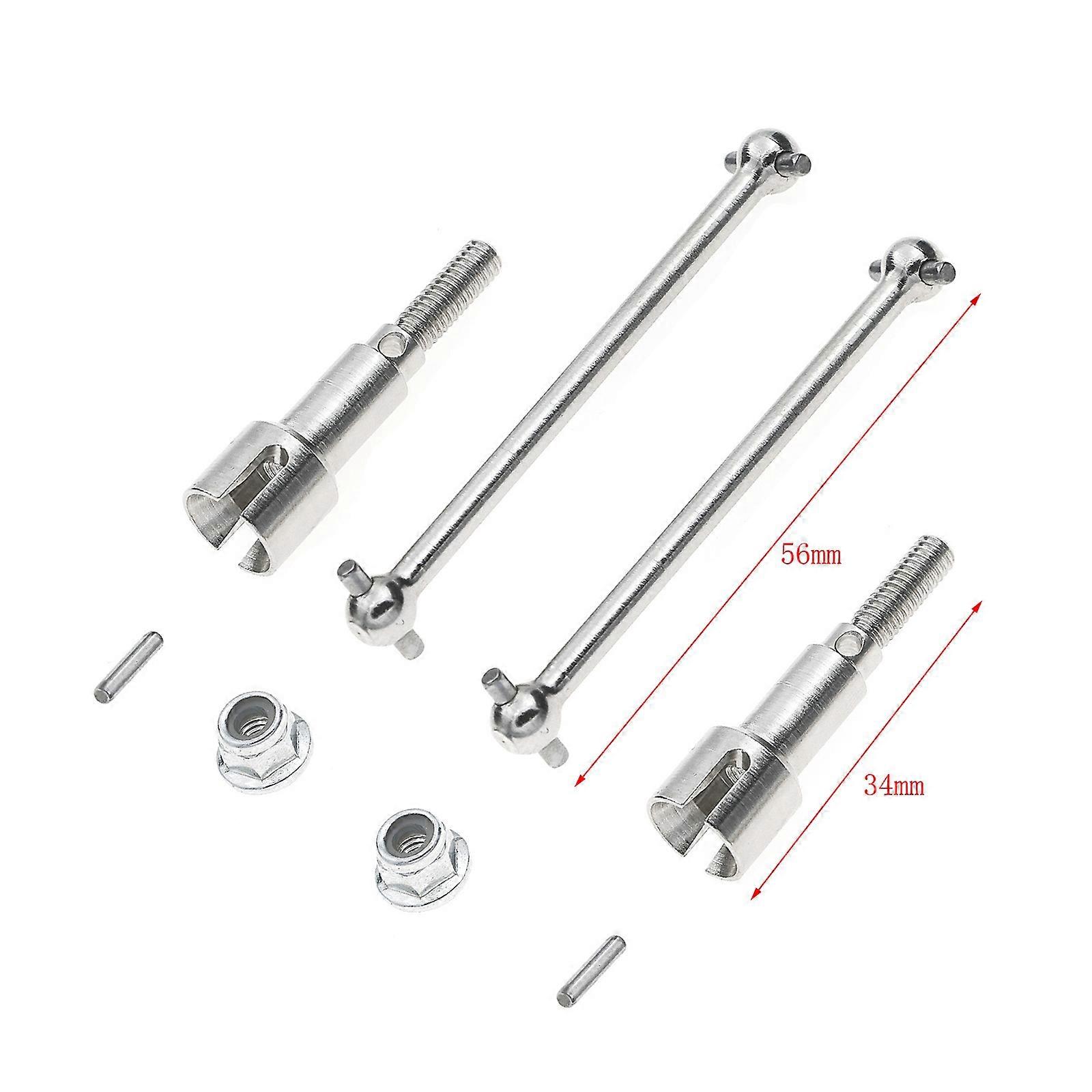 Metal Front And Rear CVD Drive Shaft for 1/16 Remote Control Car