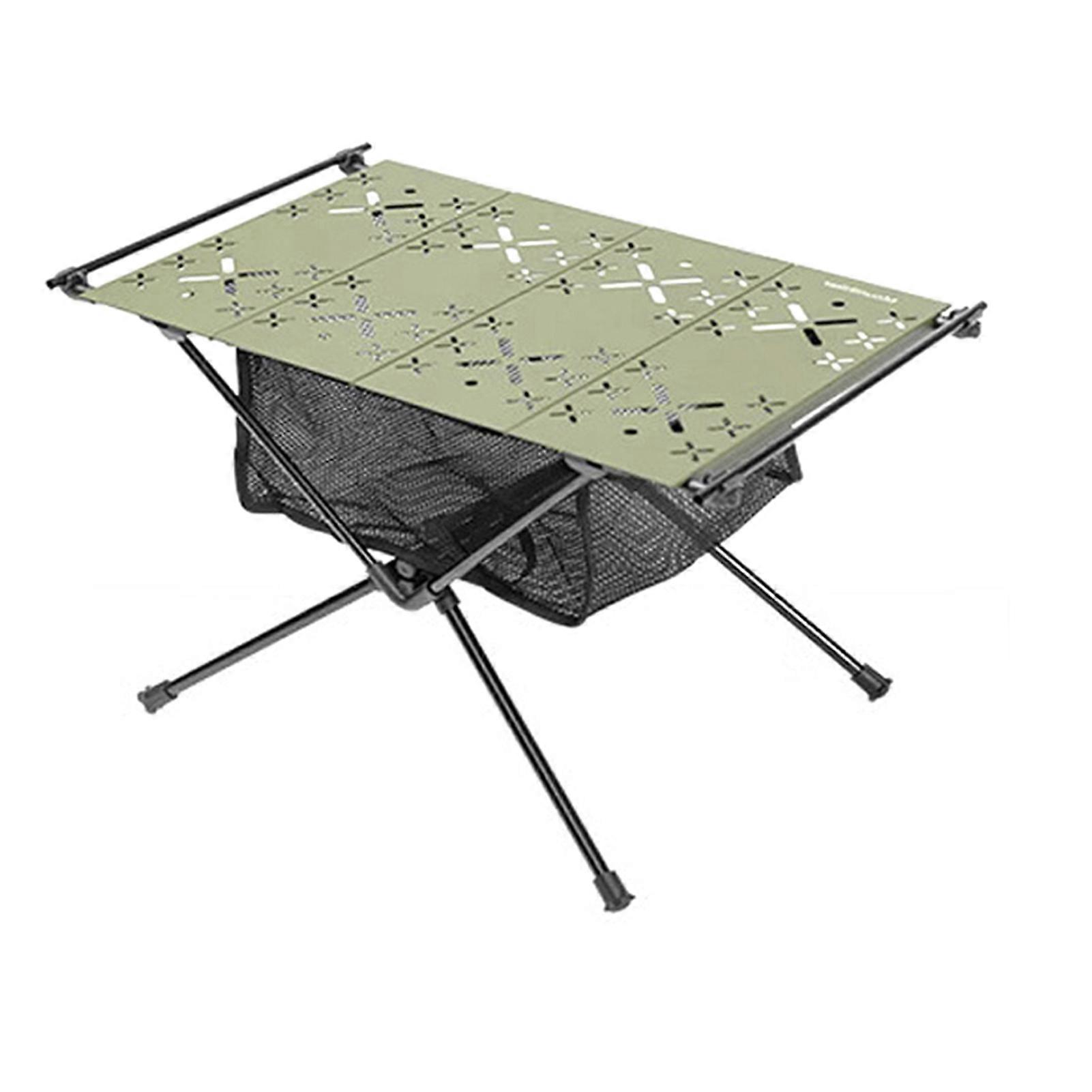Lightweight Aluminum Alloy Outdoor Camping Table Folding Portable Picnic Table for Hiking and Travel