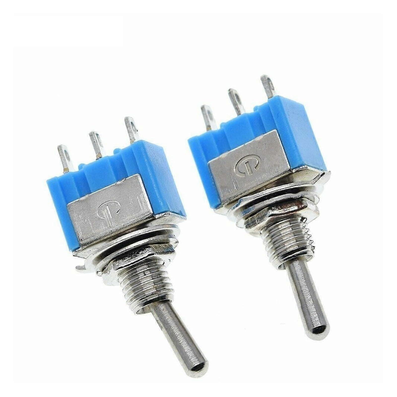 Electronic Switch MTS-103 3-Pin SP3T Toggle Switch 6A 125V 3A 250VAC ON-Off-ON for Electrical Applications 5pcs Lot
