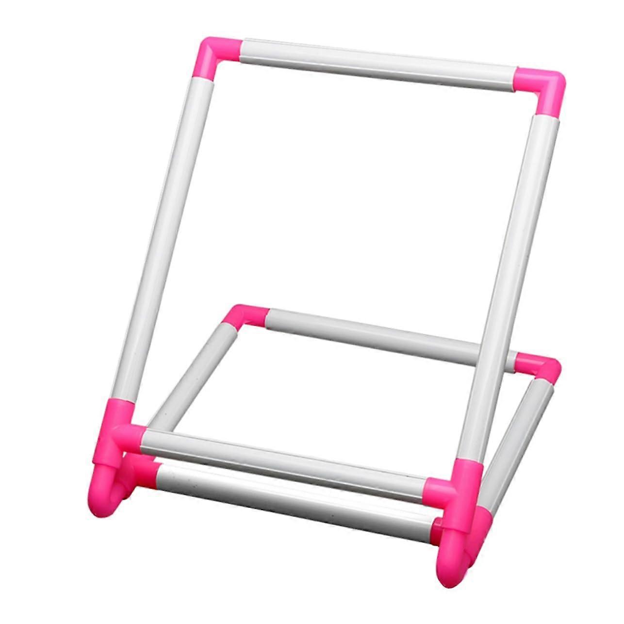 Desk Table Cross Stitch Frame Holder PVC Cross Stitch Rack Embroidery Shelf DIY Ref: 3291