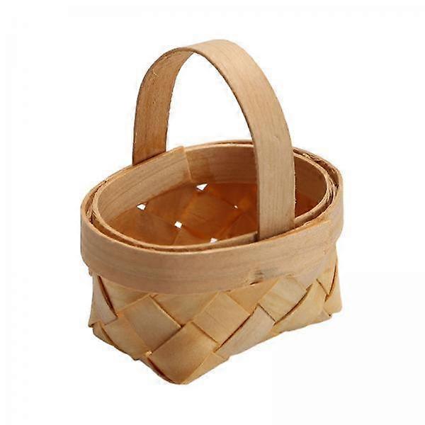 3-Pack Bamboo Baskets for Easter Decoration And Storage