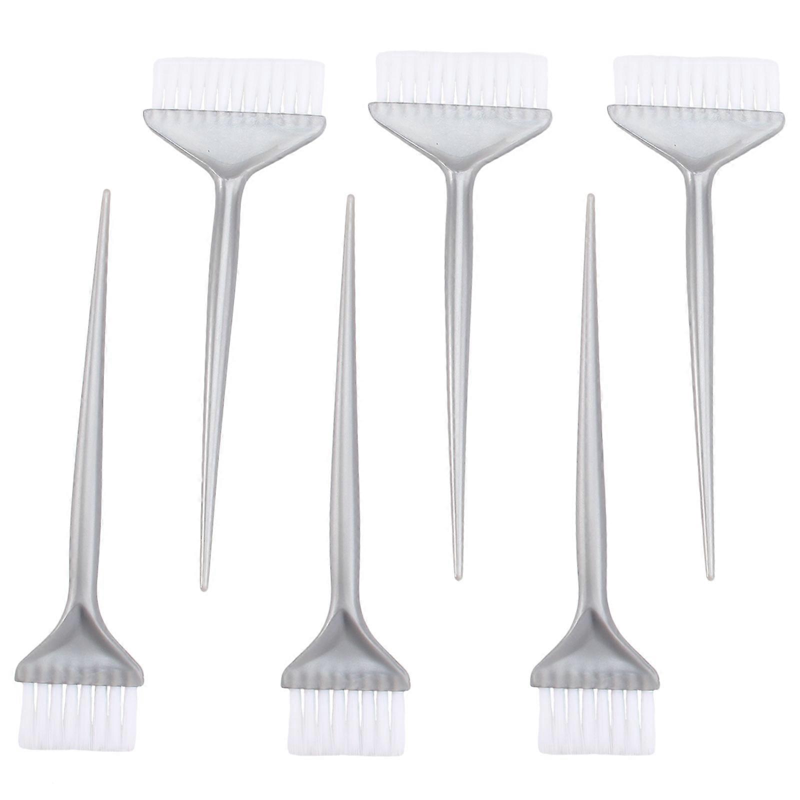 6pcs Professional Hair Dye Brushes with Wide Comb for and Salon Hair Coloring Application