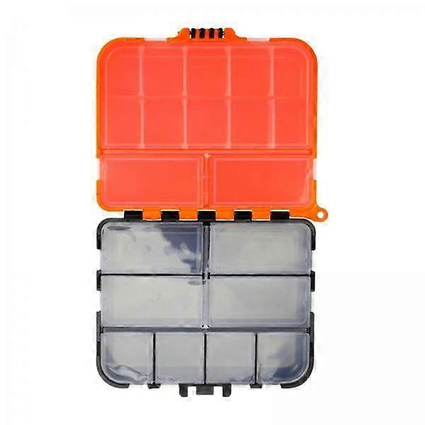 Angler's Delight: Waterproof Tackle Box with Adjustable Sections