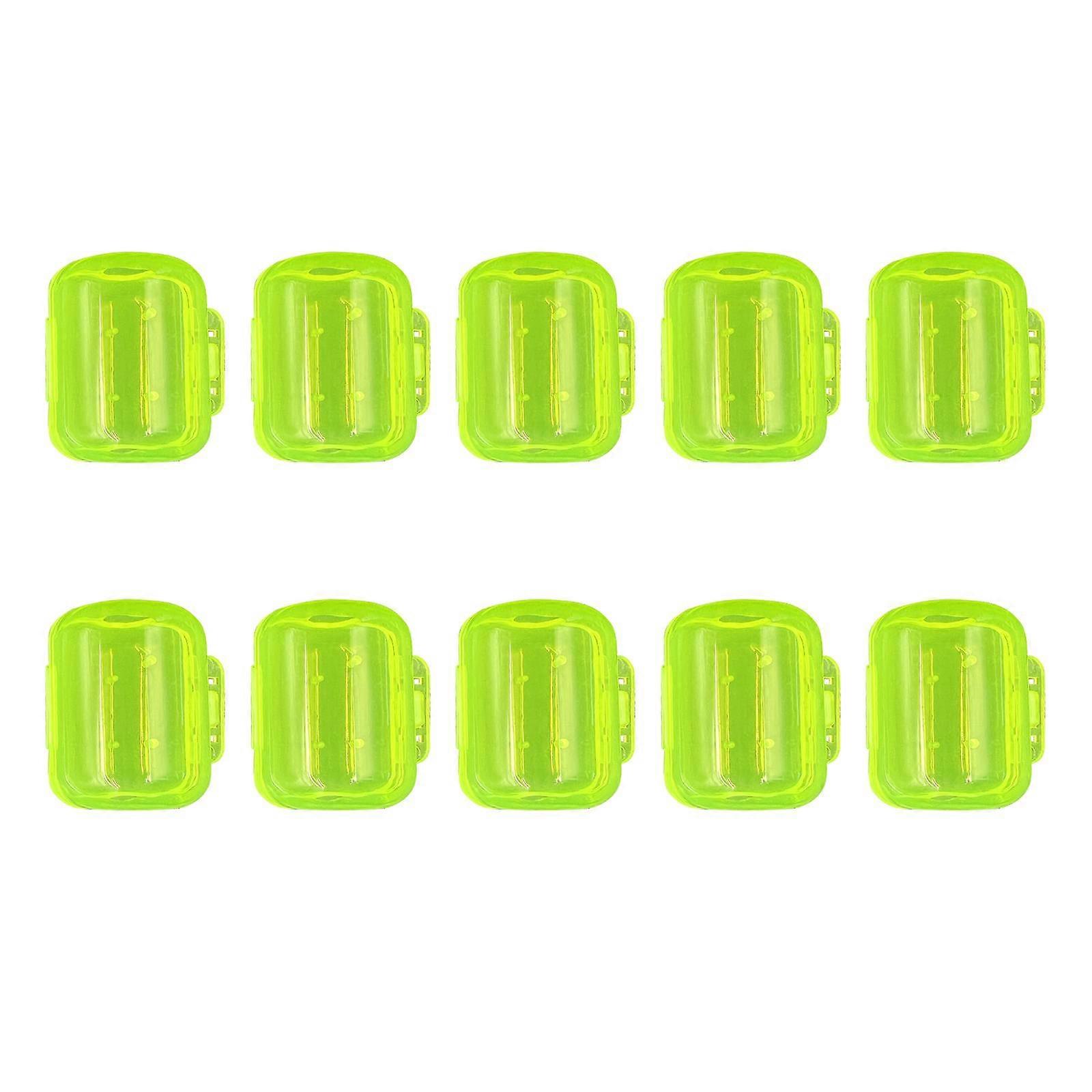 10x Hooks Safety Cap Practical Fishing Hook Cover, Clamshell Fishing Hook
