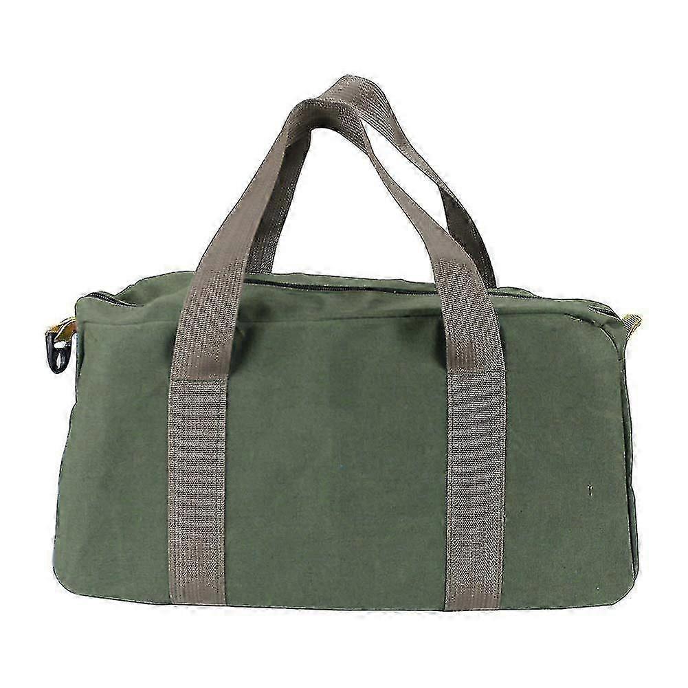 Multi-Function Canvas Tool Tote Bag, vanntett og solid, for menn og kvinner, stor