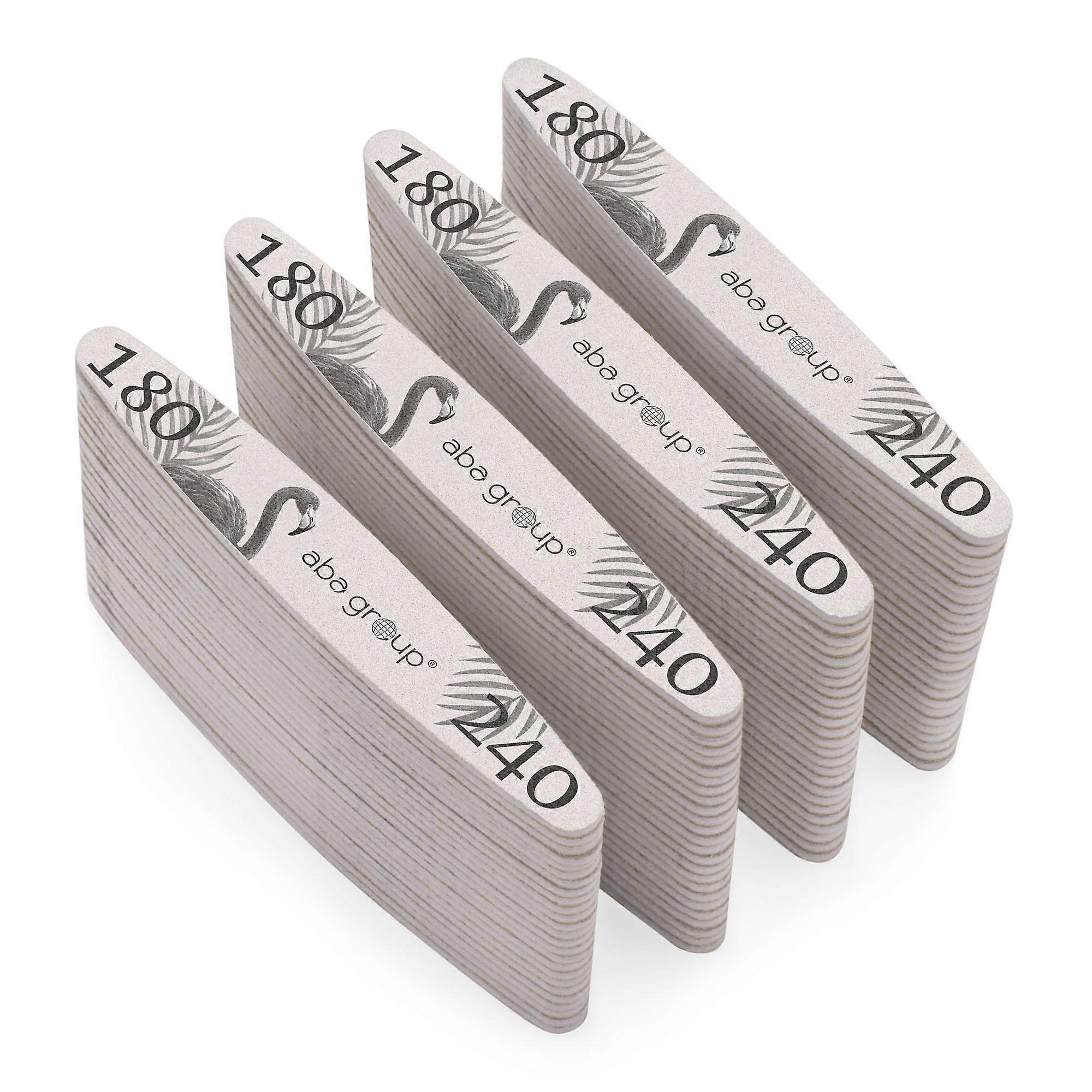 Aba Group Nagelfeile ELIPSA 180/240 SLIM - FLAMINGO, 100 Stück