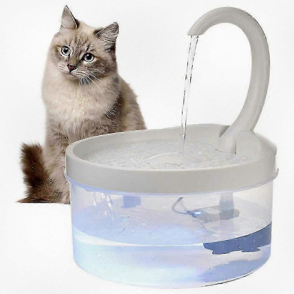 Fontaine à eau automatique pour animaux de compagnie au design transparent pour chats et chiens, distributeur d’eau idéal pour plusieurs animaux de compagnie et adapté à diverses marques