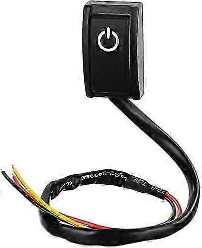 Dc 12v 200ma paste type switch,diy car on/off button switch sticky adhesive with double sided p