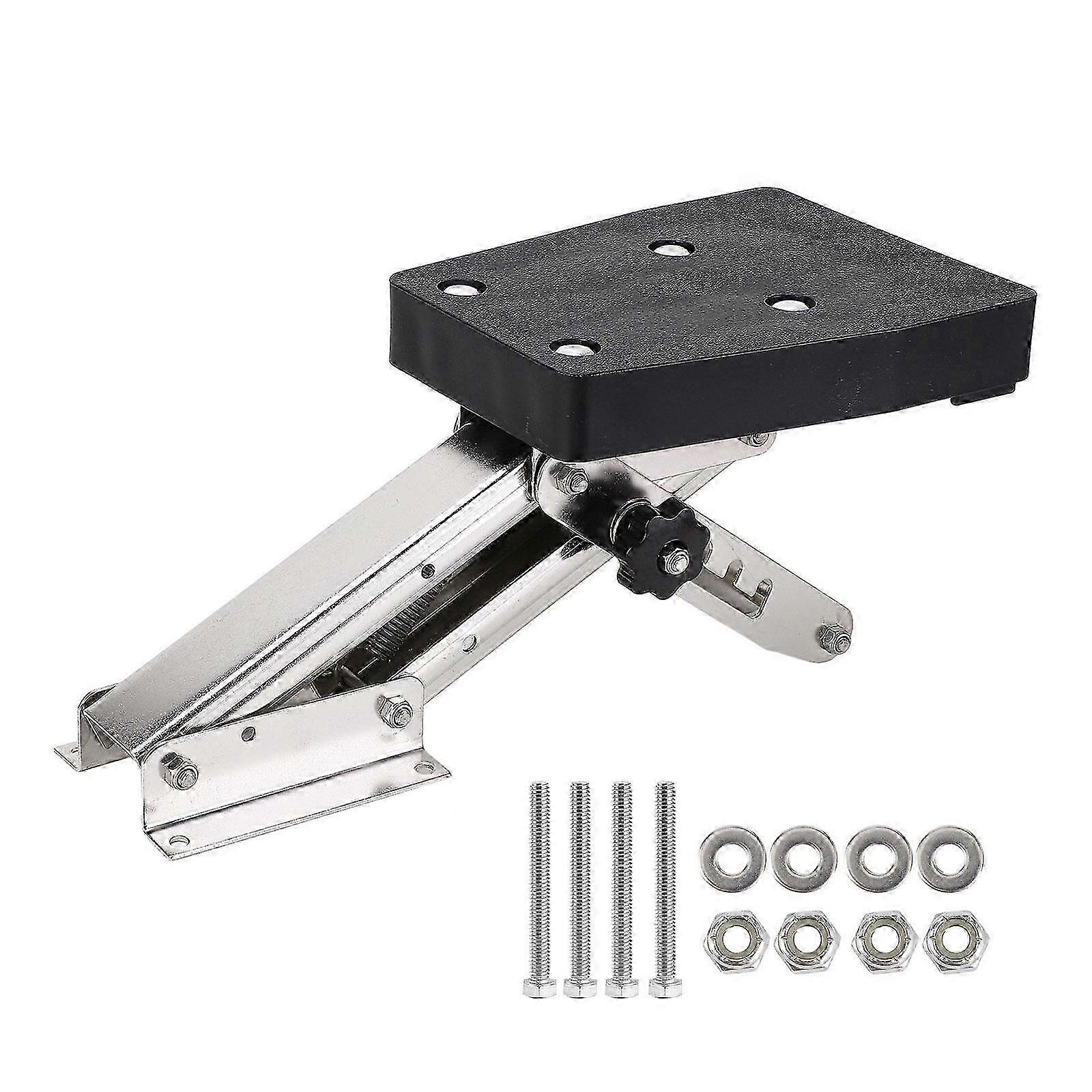 Upgrade Outboard Motor Bracket Spare Part for Kicker in Black Color, Suitable for Various Outboard Motors