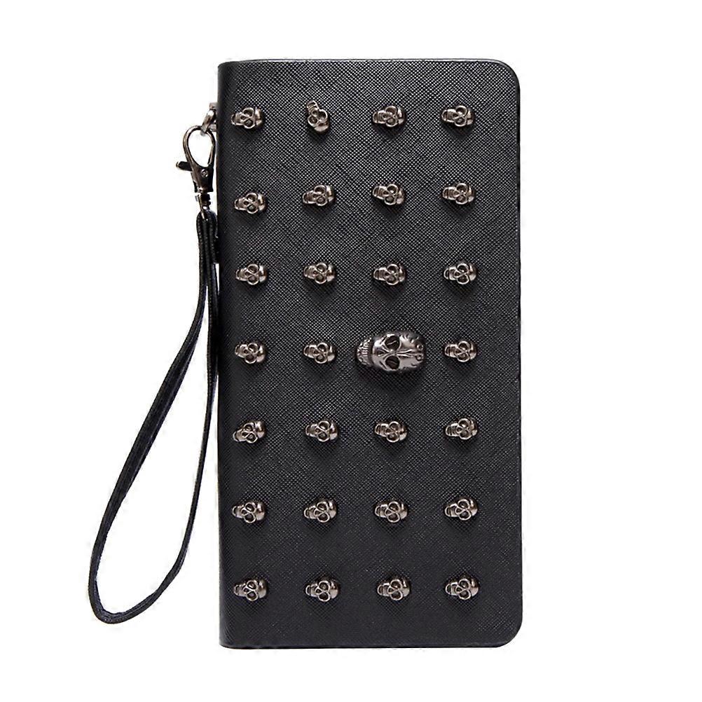 Women's Compact Purse, Skeleton Wallet for Everyday Essential Carrying