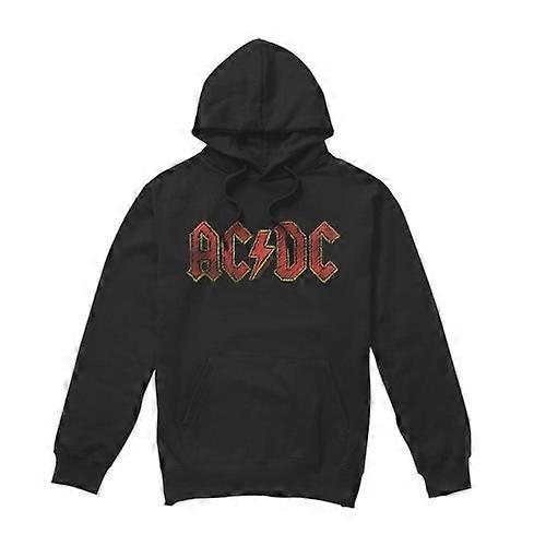 AC/DC Mens Hand Drawn Logo Hoodie