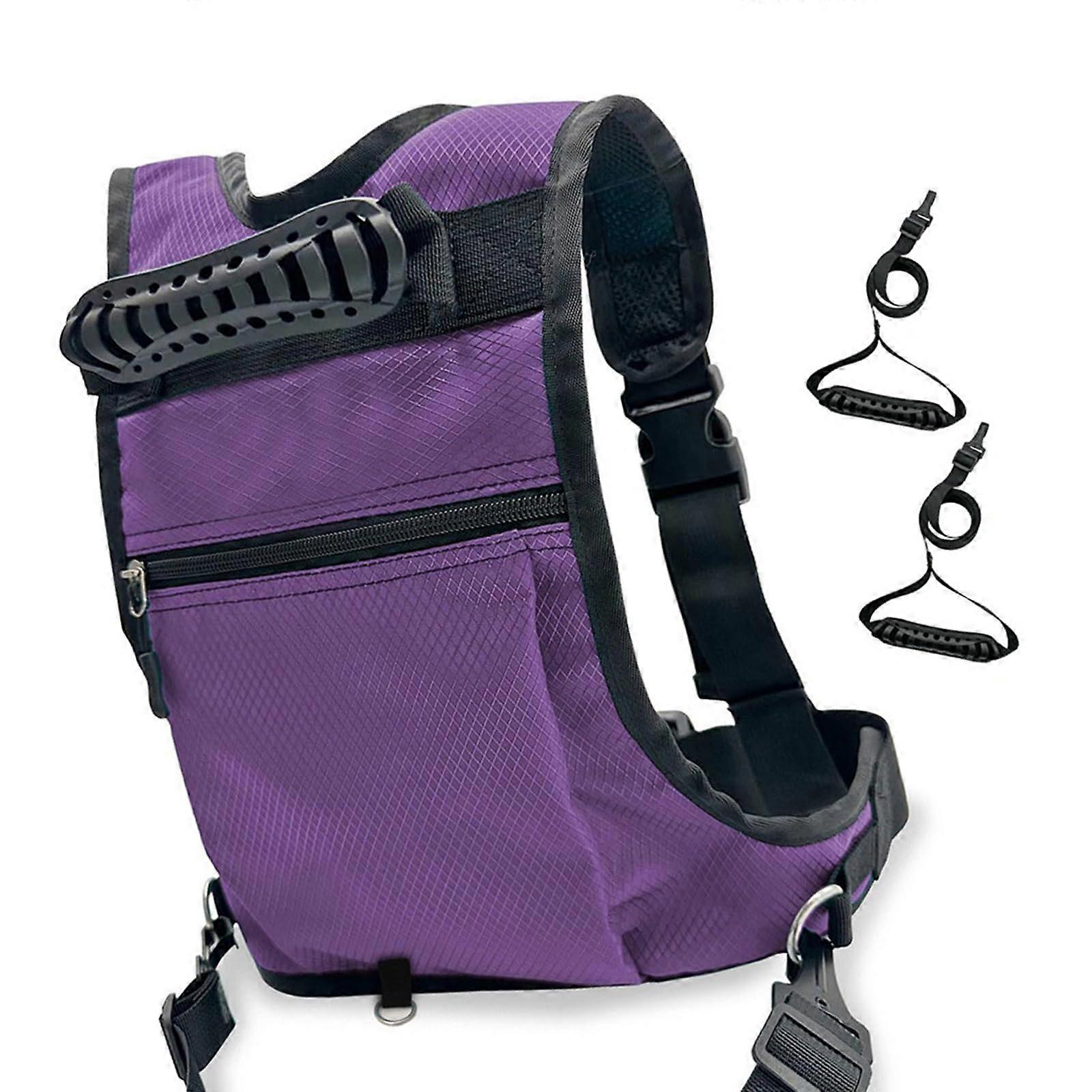 Ski Harness with Backpack for Kids Snowboard Training Cable System Adjustable Skiing Leash for Safe Learning