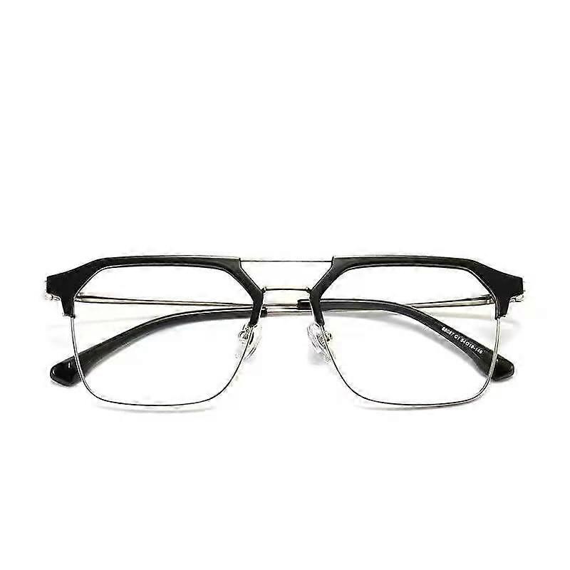 HD Square Anti UV Computer Readers Blue Light Blocking Large Reading Glasses Presbyopic Glasses Flat Light Mirror Ref: 5536