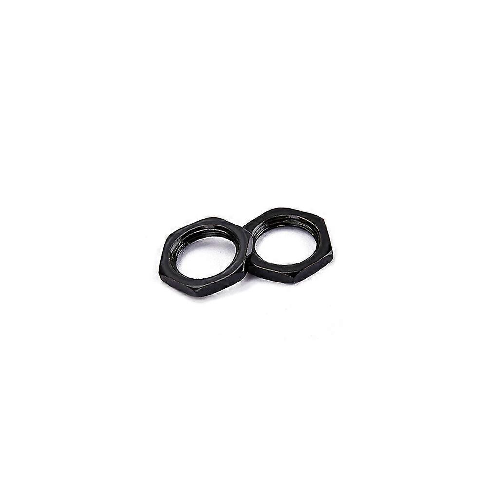 Guitar Bass Socket Replacement, Zinc Alloy Fine Tooth Nut, 8mm Dimension for Instruments