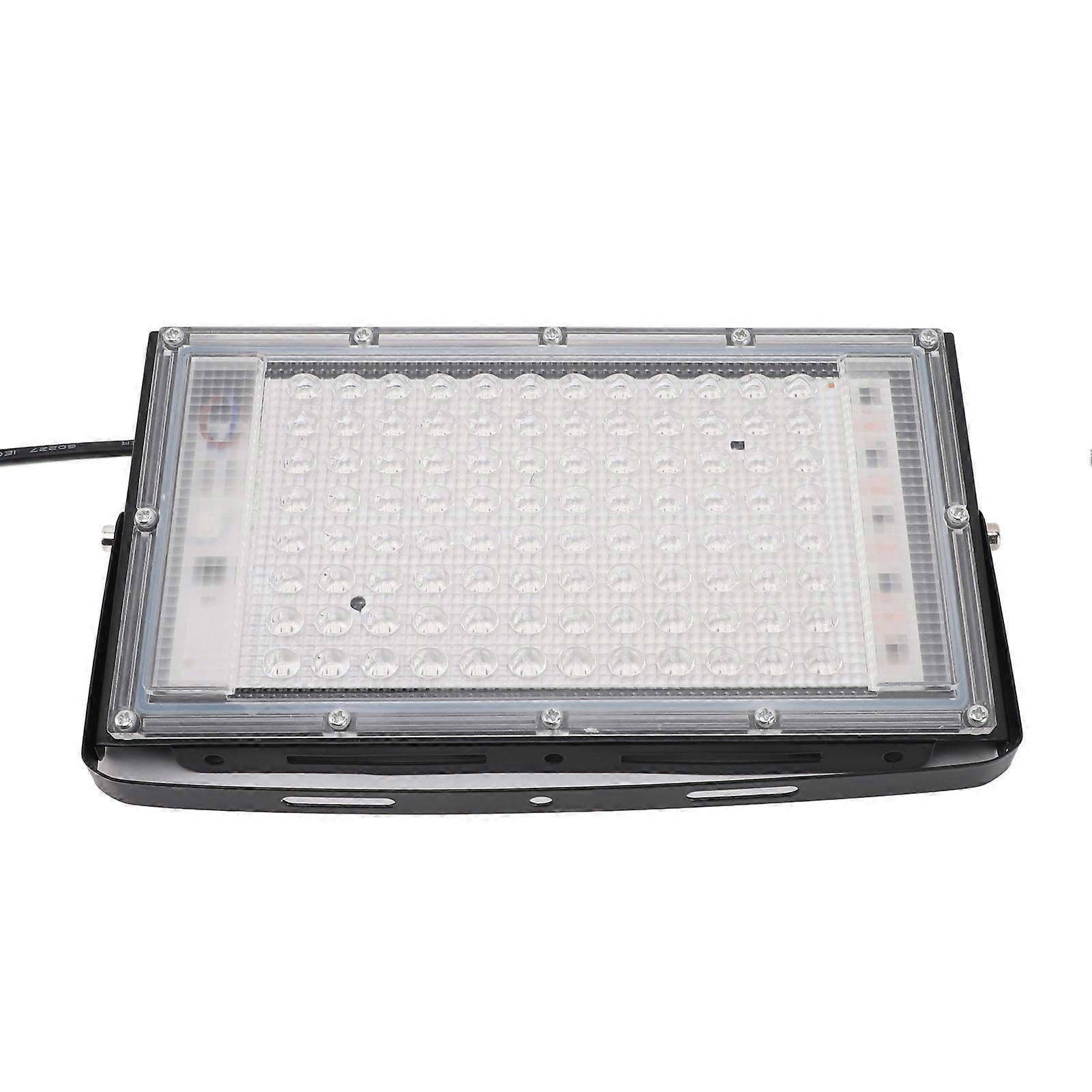 UV Flood Light LED Floodlight 395nm 100W High Power Fluorescent Stage Lamp UV Curing Party Stage Blacklight for Parties