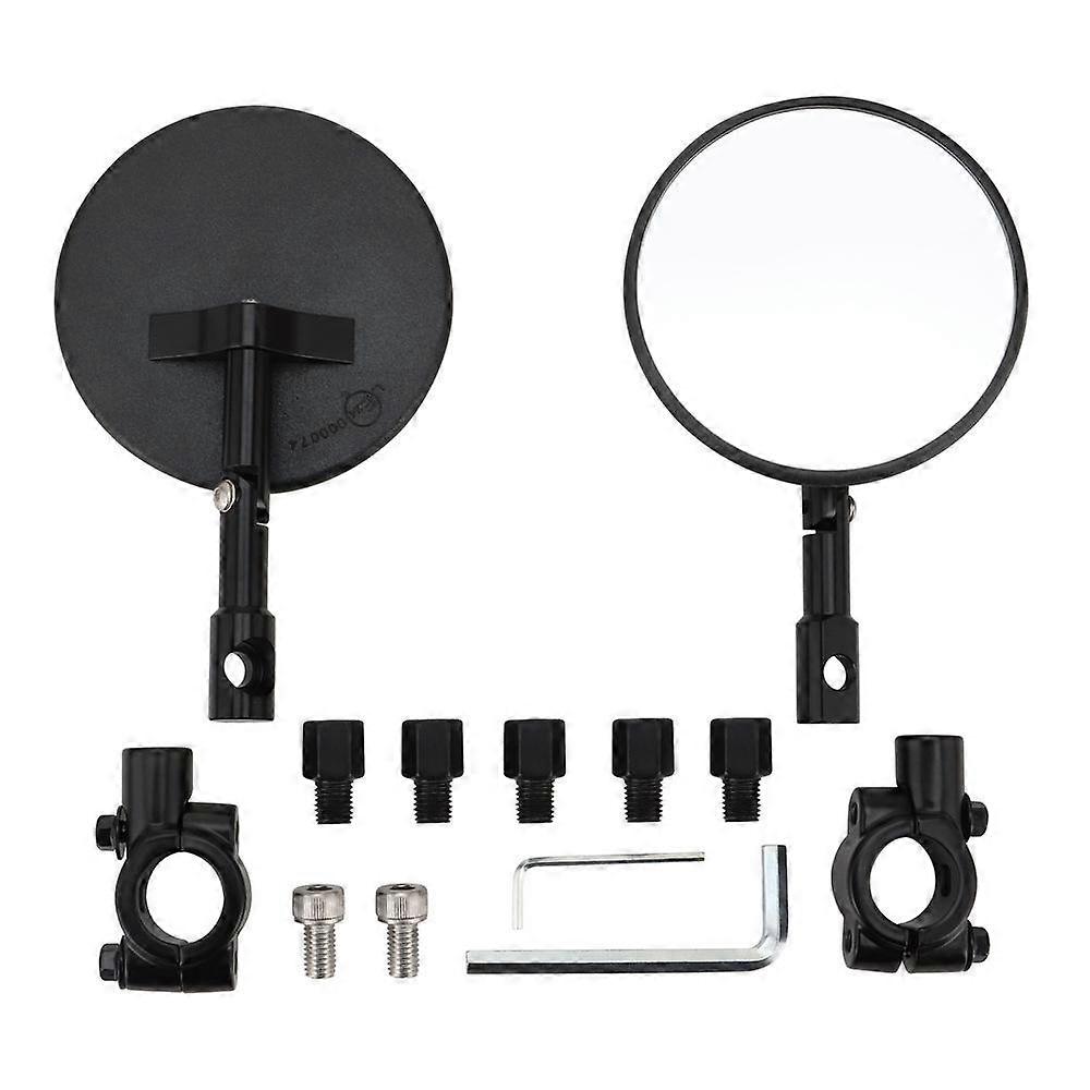 Universal ATV Round Foldable Rearview Mirror Reflective Mirror