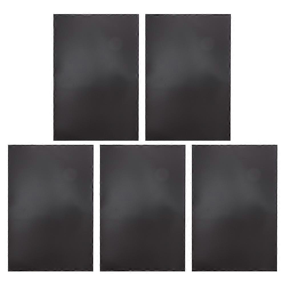 5PCS Magnetic Adhesive Sheets for DIY Projects Cuttable Self Adhesive Magnets for Fridges, Blackboards, and Cabinets