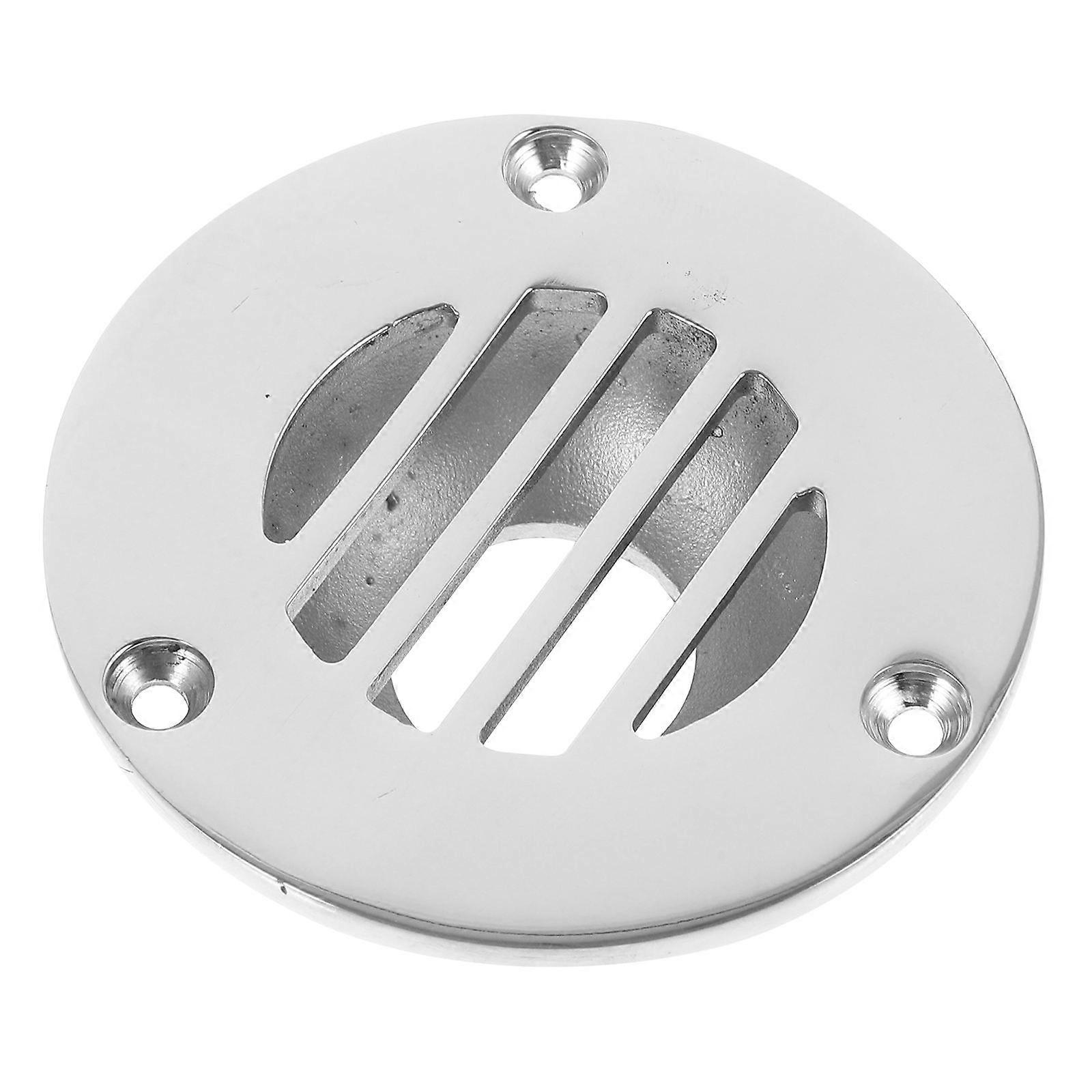 Stainless Steel Boat Deck Drain with Embedded Installation, Enhanced Water Resistance, and Efficient Hull Drainage for Yachts and RVs
