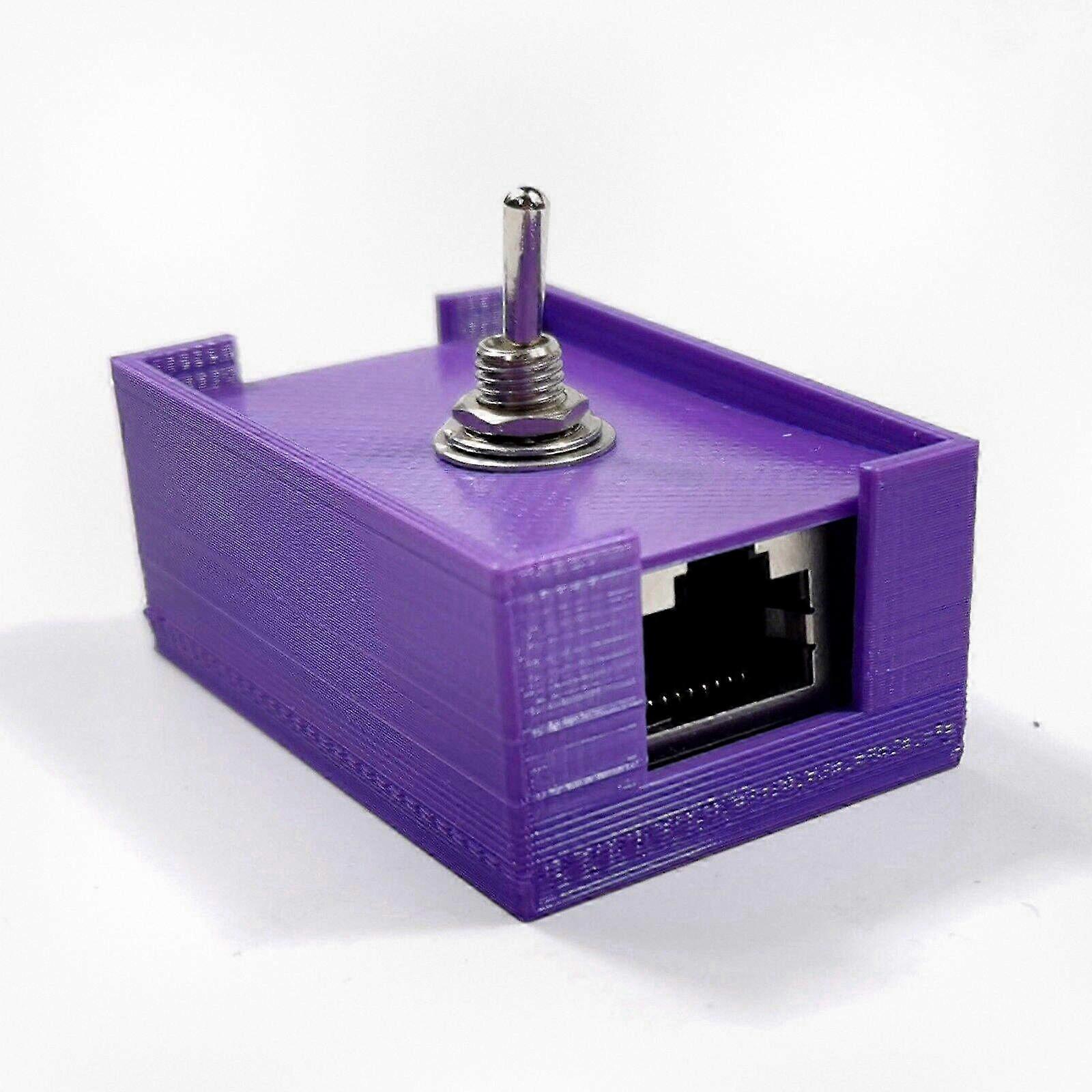 RJ45 Ethernet Cable with Twisted Pair Network Switch and Toggle Case for Stable Internet Connection
