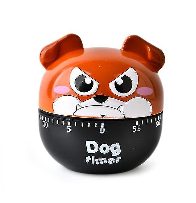 Hund Form Timer, Plast Manuell Mekanisk Kjøkken Timer