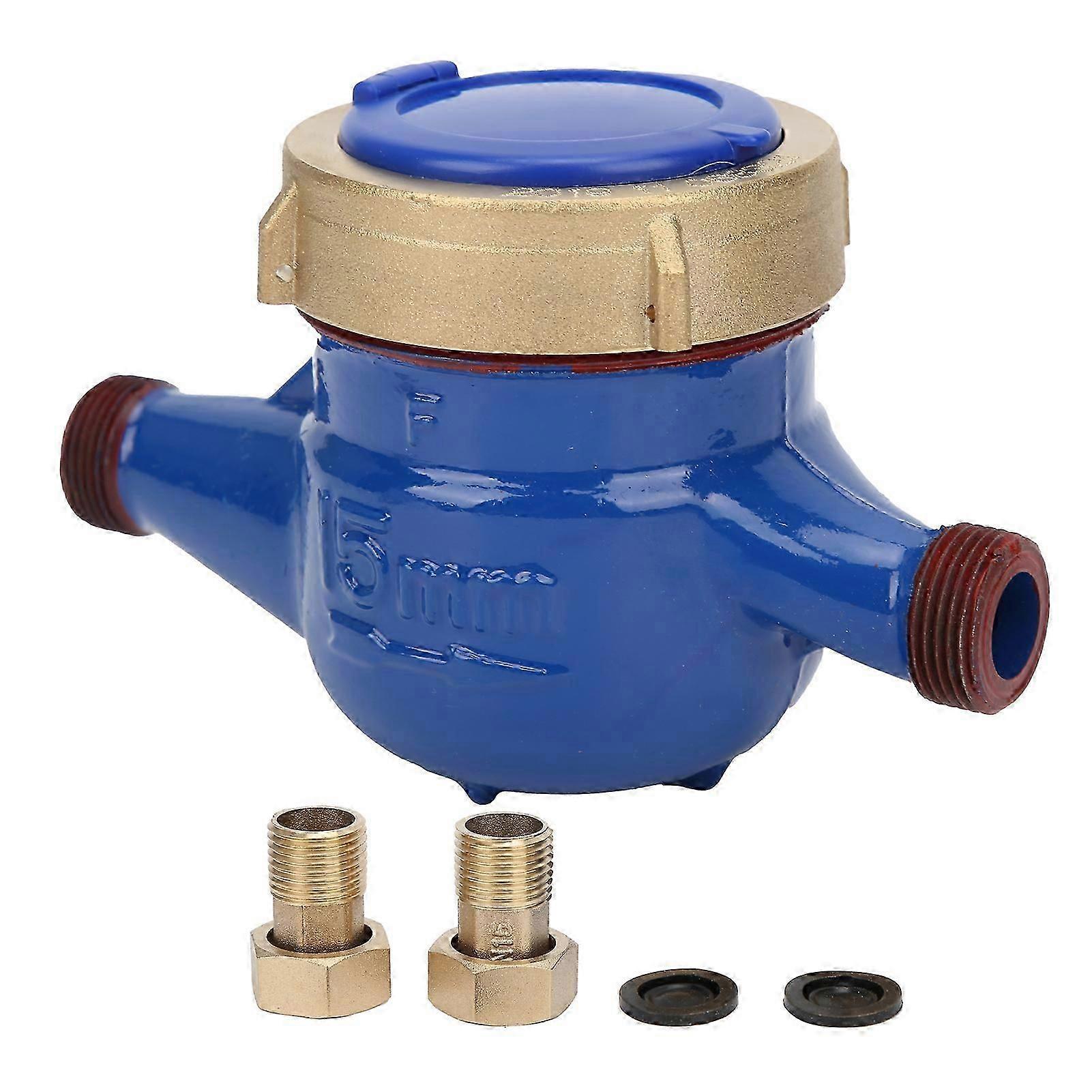 LXS20E 1/2 LiquidSealed Water Meter Rotating Wing Dry Type Water Meter for Home