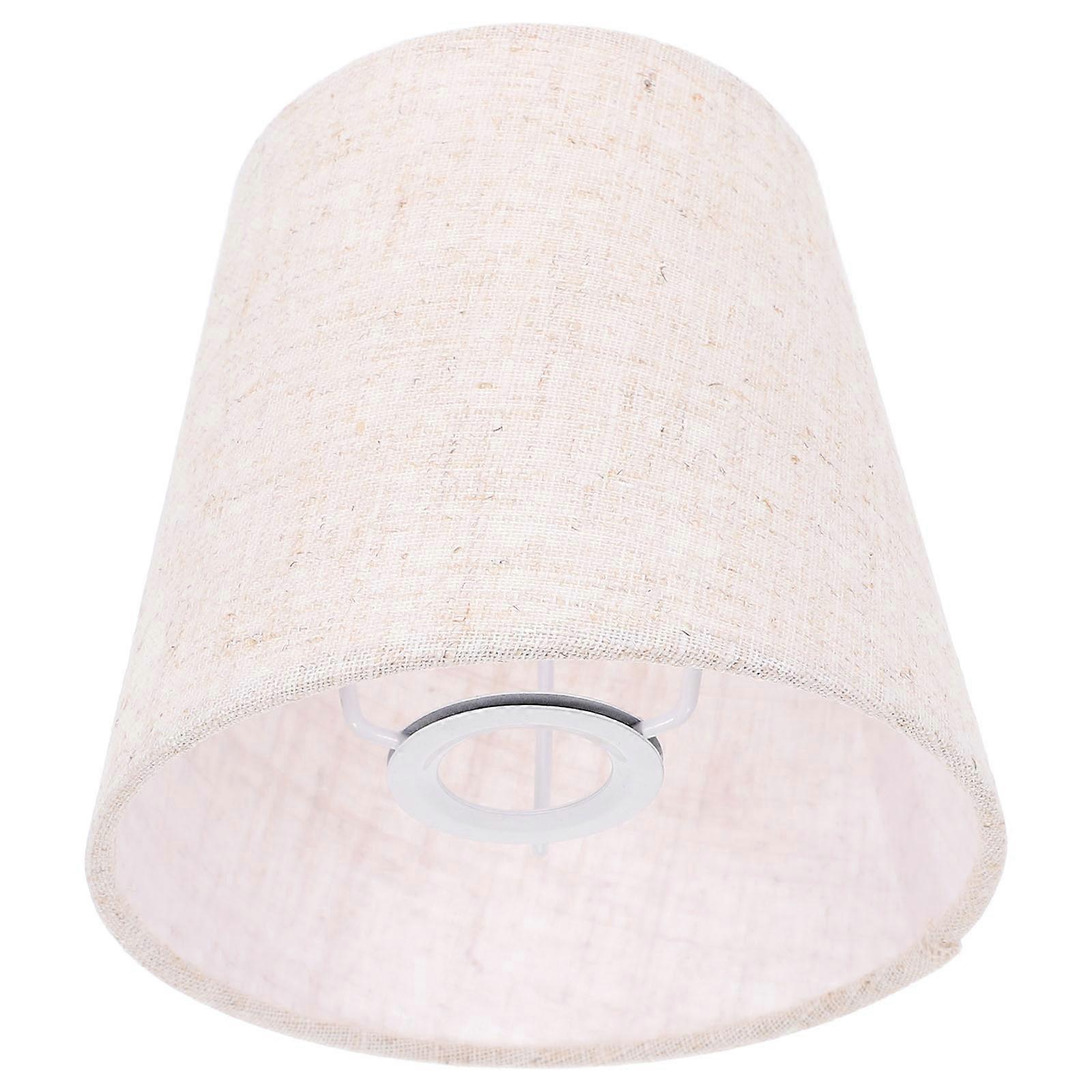 Drum Lampshade Replacement for Table and Floor Lamps – Durable Cloth Light Cover for Bulbs, Easy Installation, Aesthetic Home Decor