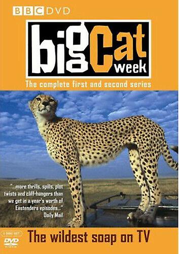 Big Cat Week Series 1 and 2 DVD (2006) Jonathan Scott cert E 2 discs - Region 2