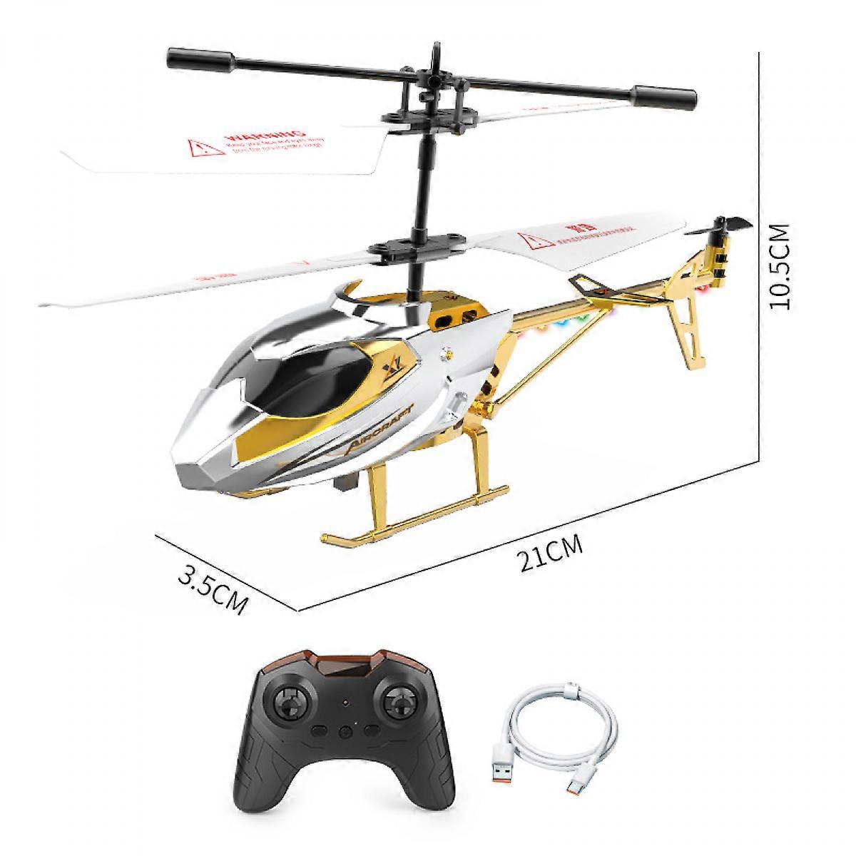Remote Control Helicopter, 2.5 Channel, High and Low Speed, LED Li