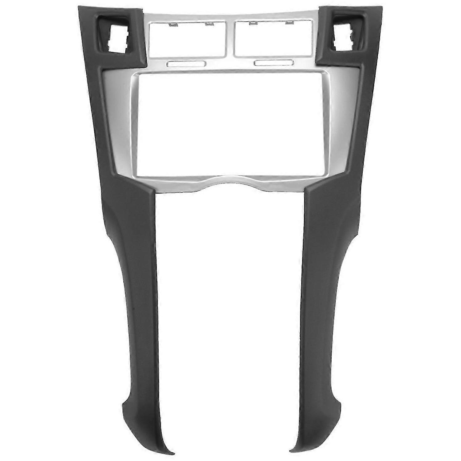 2 Din Car Stereo Frame Trim Kit of Dashboard for Toyota Yaris Vitz Platz 2005-2011 DVD Player Instal