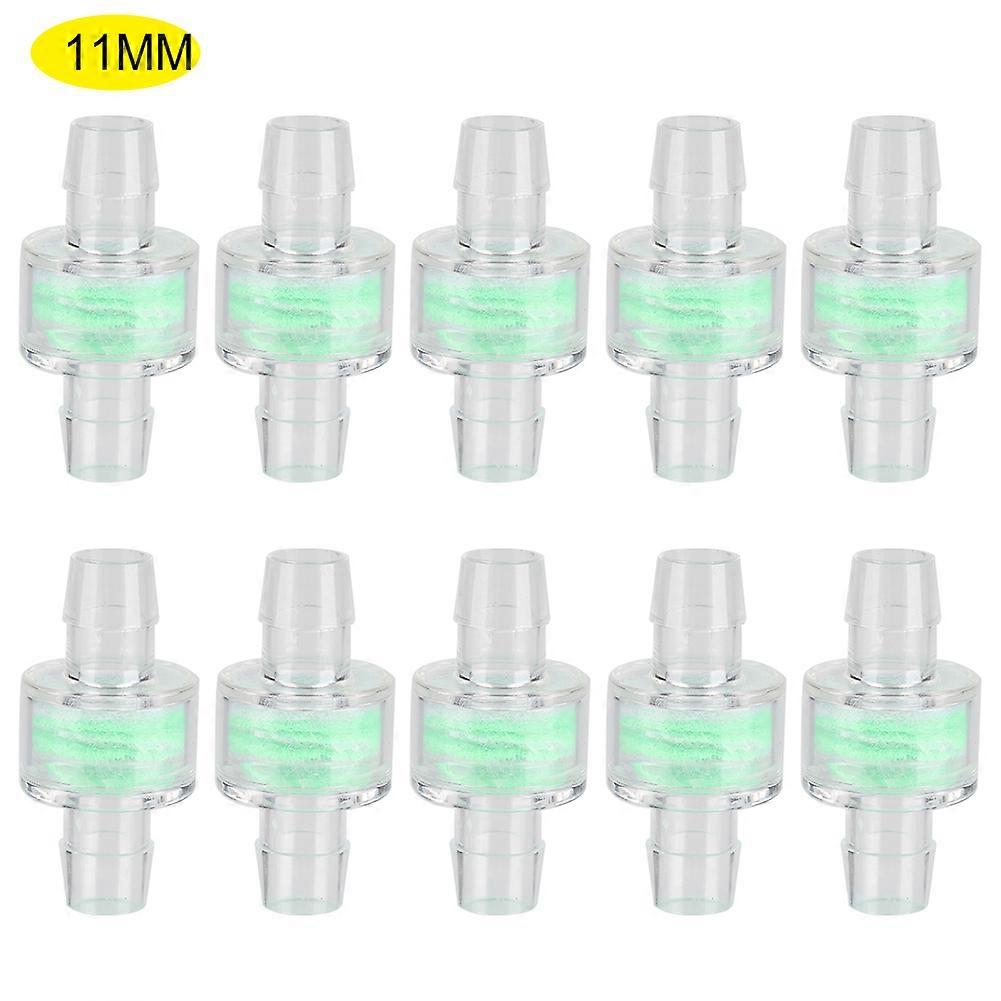 10PCS Three Layers Transparent Computer Water Cooling Filter PC Computer Cooler Parts(Outer Diameter 11MM )