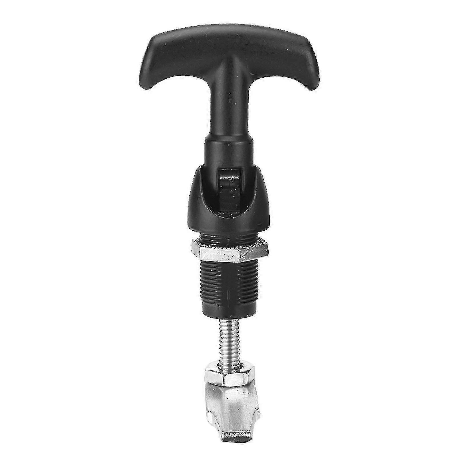 Adjustable Zinc Alloy T-Latch for Tool Boxes & Trailers - Black