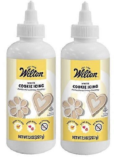 Wilton Ready To Use Cookie Icing White 2 Pack