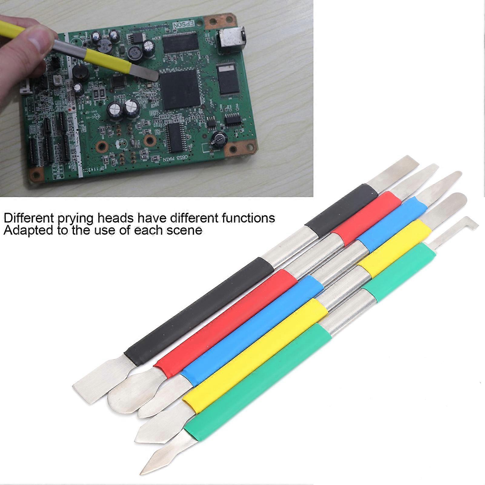 5pcs CPU Glue Knife Pry Disassembly and Removal of Back Glass Cover Opening Hand Tool TE-020