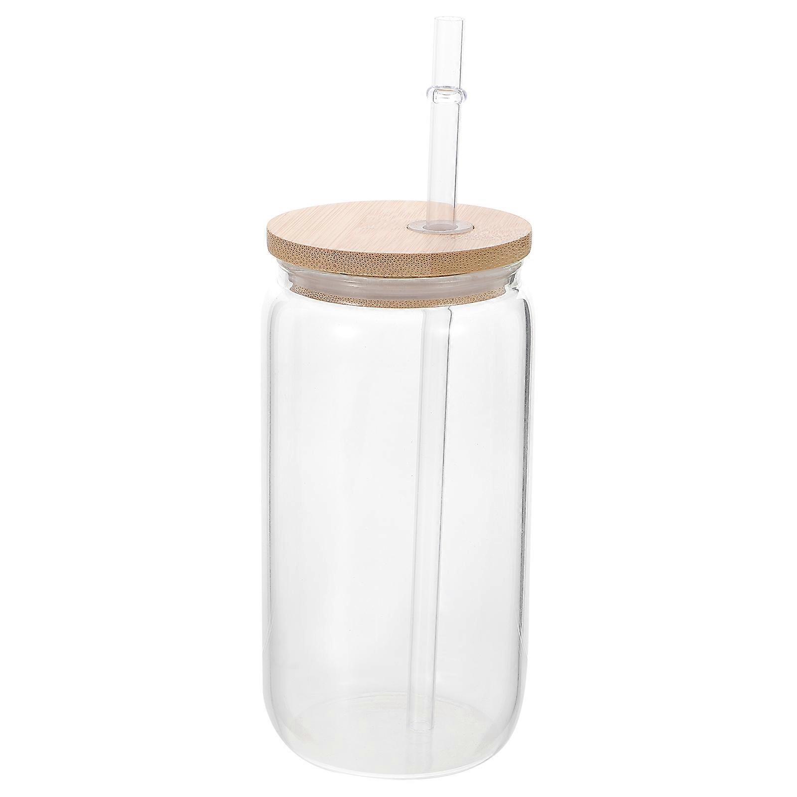 Can Shaped Glasses Clear Drinking Glass for General Users 1Set